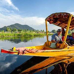 Houseboats in Kashmir